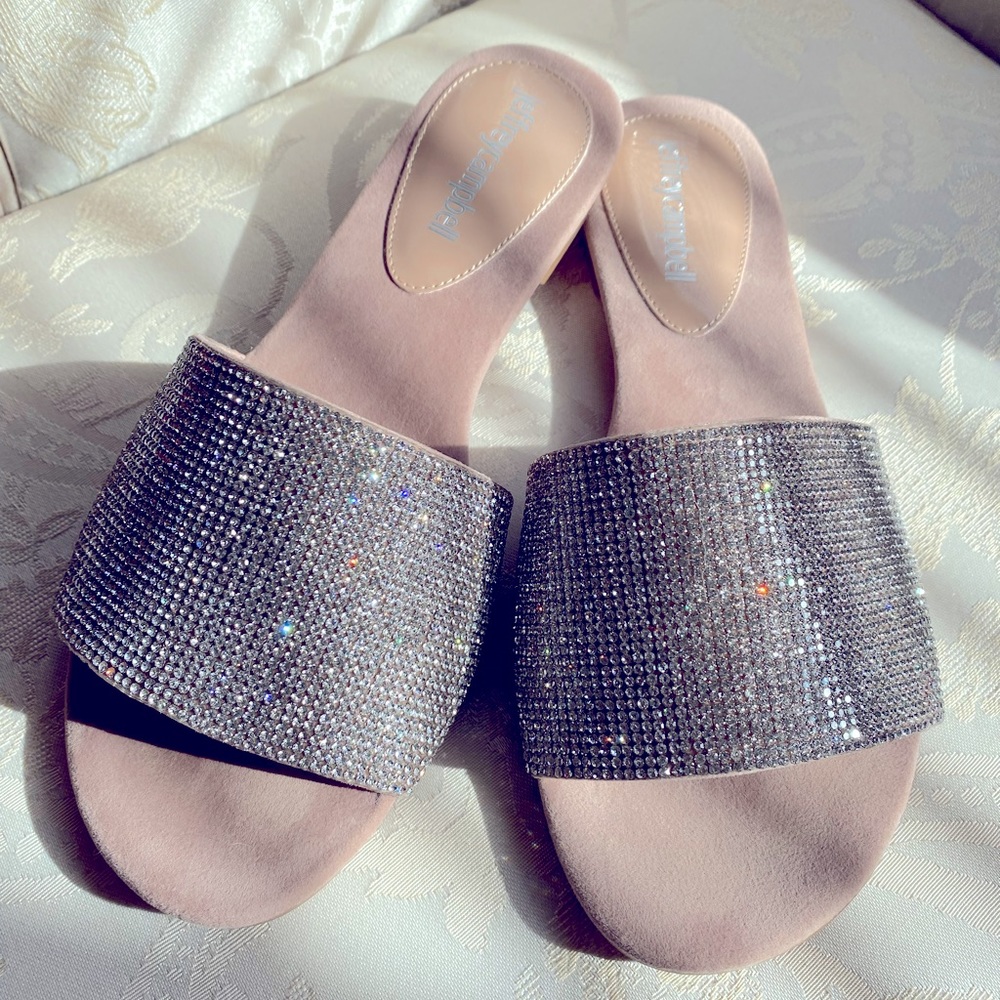 Jeffrey Campbell Sparque slide sandals